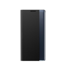 MG Sleep Case könyv tok iPhone 16e, fekete tok és táska
