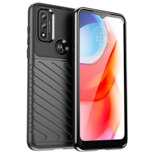 MG Thunder szilikon tok Motorola Moto G Play 2022, fekete tok és táska