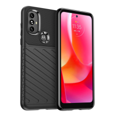MG Thunder szilikon tok Motorola Moto G Power 2022, fekete tok és táska