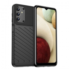 MG Thunder szilikon tok Samsung Galaxy A13 5G, fekete tok és táska