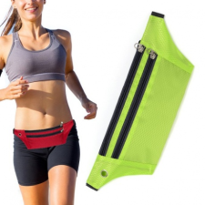 MG Ultimate Running Belt futó öv   fülhallgató kimenettel, zöld tok és táska