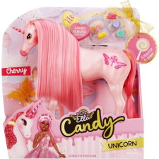 MGA Entertainment Dream Ella: Candy unikornis figura cukorka alakú sörénydíszekkel - pink játékfigura