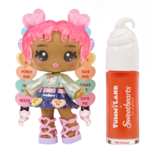 MGA Entertainment Yummiland Lip Gloss Doll - Pink (Lily Hearts) játékbaba felszerelés