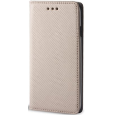 MH Protect Apple iPhone 16, Oldalra nyíló tok, stand, Smart Magnet, arany tok és táska