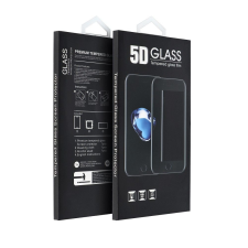 MH Protect Huawei P30 5D teljes kijelzős hajlított edzett üvegfólia (Full Glue) fekete mobiltelefon kellék