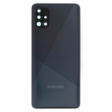 MH Protect Samsung Galaxy A51 (SM-A515F) akkufedél fekete mobiltelefon, tablet alkatrész