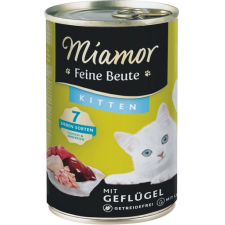 Miamor Feine Beute Kitten Poultry Baromfi cicák számára 24x400g macskaeledel