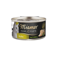 Miamor Feine Filets Naturell Chicken 80g macskaeledel