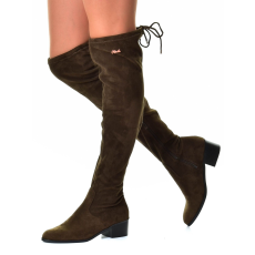 Miana női hosszúszárú csizma MARGARET M21-2MARGARET-093-B124/KHAKI