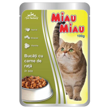 MIAU MIAU MACSKAELEDEL ADULT NEDVES KACSA 100G macskaeledel