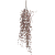 Mica Decorations függő törpebors műnövény 80 cm x 15 cm x 4 cm bordó