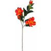 MICA Dekor hibiszkusz ág 76 cm narancssárga