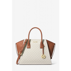 MICHAEL KORS Avril Signature nagy női táska 35F4G4VS3B 43 x 23,4 x 18 cm Bézs