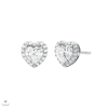 MICHAEL KORS ezüst szív fülbevaló - MKC1519AN040