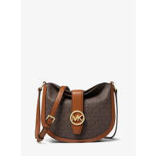 MICHAEL KORS Gabby Logo női crossbody táska, barna kézitáska és bőrönd