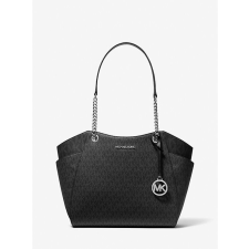  MICHAEL KORS Jet Set Nagy Logo Fekete Táska kézitáska és bőrönd