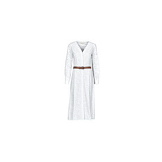 MICHAEL KORS MICHAEL Michael Kors Hosszú ruhák PALM EYELET KATE DRESS Fehér EU XL