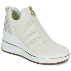 MICHAEL KORS MICHAEL Michael Kors Magas szárú edzőcipők EMMY WEDGE ZIP SLIP ON Bézs 39