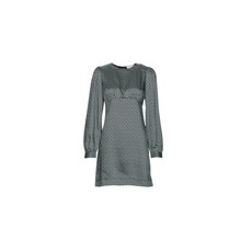 MICHAEL KORS MICHAEL Michael Kors Rövid ruhák MK LOGO TIE HT MINI DRESS Fekete EU S