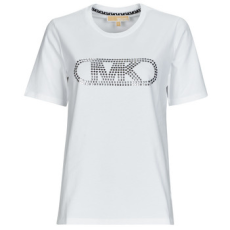 MICHAEL KORS MICHAEL Michael Kors Rövid ujjú pólók CROP GWSH EMPIRE STUD TEE Fehér EU XS