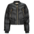 MICHAEL KORS MICHAEL Michael Kors Steppelt kabátok CHEVRON QUILTED BOMBER Fekete EU XL