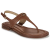MICHAEL KORS MICHAEL Michael Kors Szandálok / Saruk MANDY THONG SANDAL Barna 39