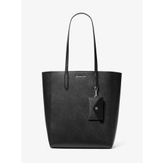  MICHAEL KORS női bőr táska, fekete tote Vincent