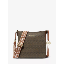 MICHAEL KORS női crossbody táska, barna logóval kézitáska és bőrönd