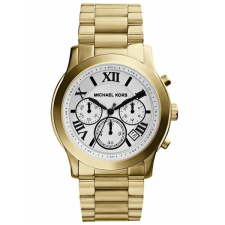  Michael Kors női karóra, arany nemesacél, kronográf, 39 mm karóra