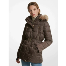  MICHAEL KORS női steppelt kabát barna XL méret