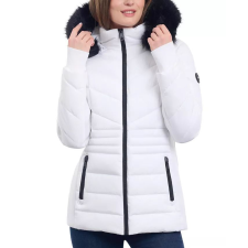  Michael Kors női télikabát kapucnival, fehér M női dzseki, kabát