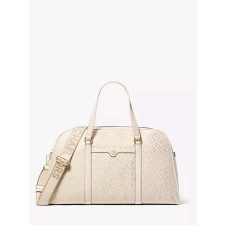  MICHAEL KORS Weekender utazótáska krém színben kézitáska és bőrönd