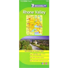 MICHELIN 112. Vallée du Rhone térkép Michelin 1:200 000 térkép