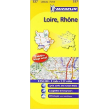 MICHELIN 327. Loire, Rhone térkép Michelin 1:150 000 térkép