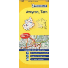 MICHELIN 338. Aveyron, Tarn térkép Michelin 1:150 000 térkép