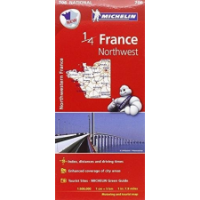 MICHELIN 706. Északnyugat-Franciaország térkép Michelin 1:500 000 térkép