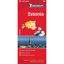 MICHELIN 782. Észtország térkép Michelin 1:350 000 Estonia térkép térkép