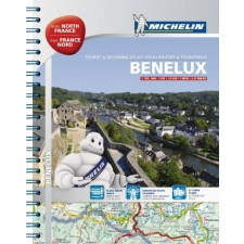 MICHELIN Benelux és Észak-Franciaország atlasz - Michelin térkép
