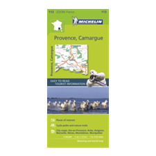 Michelin Éditions des Voyages Provence, Camargue Zoom Map 113 idegen nyelvű könyv