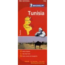 Michelin Éditions des Voyages Tunisia idegen nyelvű könyv