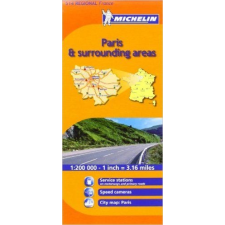 MICHELIN Ile de France térkép 0514. 1/250,000 térkép