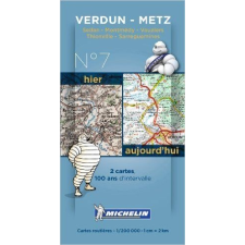 MICHELIN Metz térkép 8007. 1/200,000 térkép