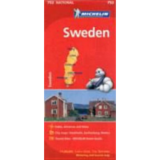 MICHELIN Sweden idegen nyelvű könyv