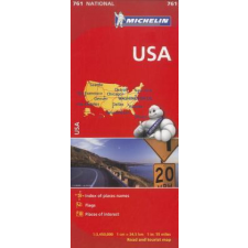  Michelin USA Road Map – Michelin Travel & Lifestyle idegen nyelvű könyv