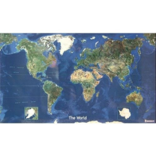 MICHELIN Világ satelit falitérkép Michelin 152x90 cm térkép