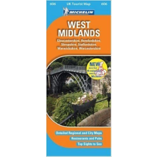 MICHELIN West Midlands térkép 0606. 1/400,000 térkép