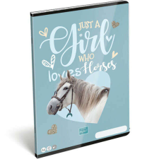  Mici Horses lovas sima füzet - A4 - M &amp;, V Nánásiék kollekció füzet