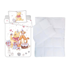  Micimackó ovis ágynemű szett (Birthday party) babaágynemű, babapléd