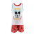 Mickey Disney Mickey gyerek rövid pizsama red 8év