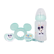  Mickey egér Babaváró csomag 240 ml BPA mentes - Cumi, játszócumi, cumitartó, hűthető rágóka cumi